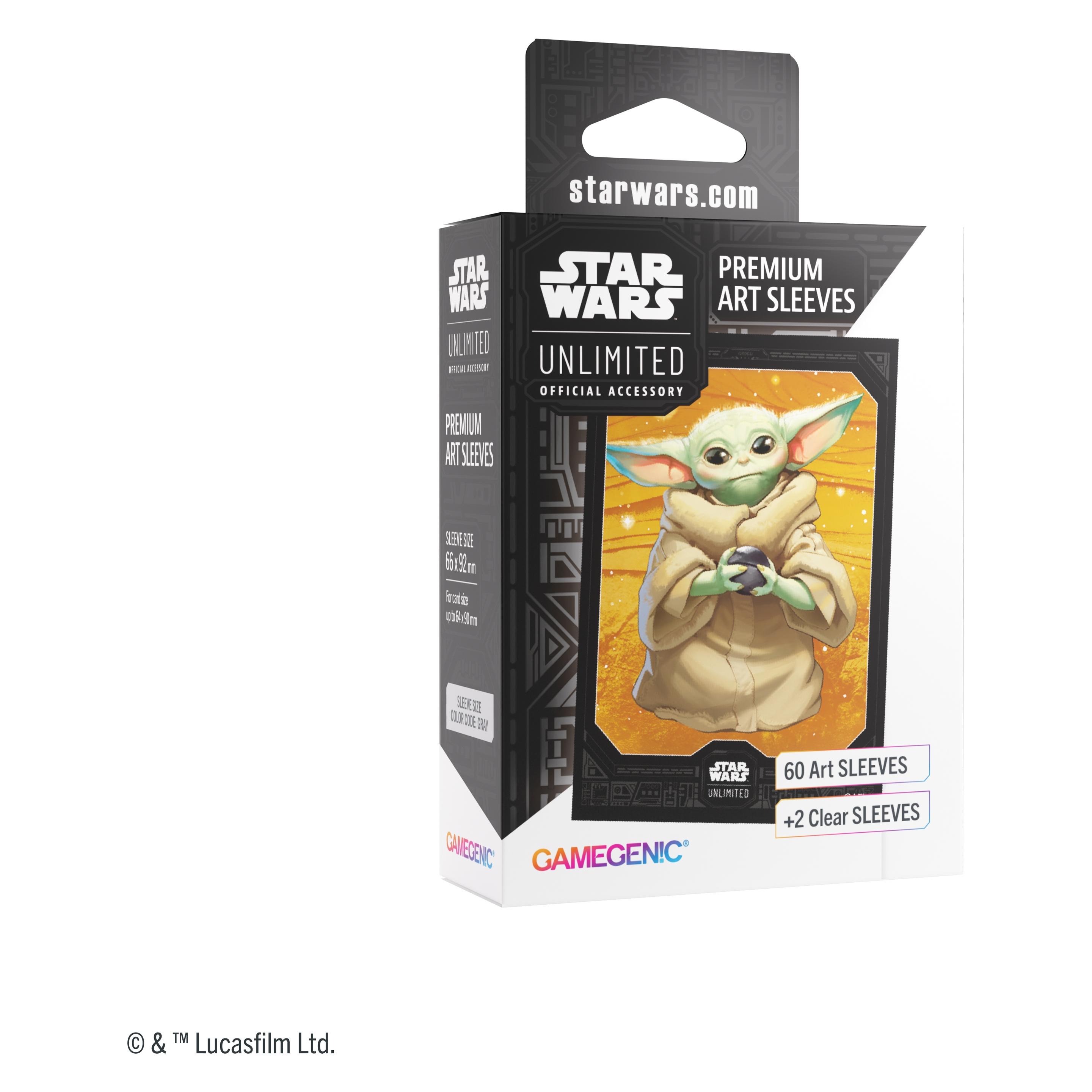 Gamegenic Star Wars Unlimited Premium Art Sleeves - Grogu (GGS15094)