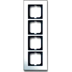 Busch-Jaeger Rahmen 4-fach chrom, carat 1724-826-101