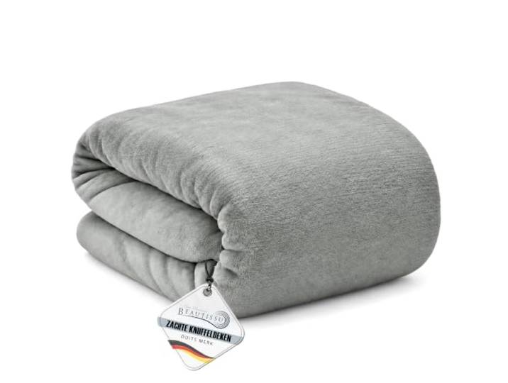 Beautissu knuffeldeken warme deken sprei fleece deken bedsprei bankhoes