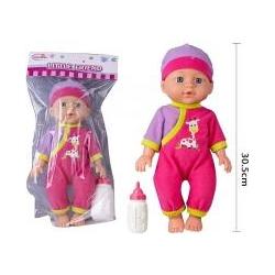 Adar Babypuppe mit Flasche, 30 cm (78544968)