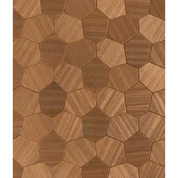 Dekorfliesen Royal Thermo aus Abachi-Holz 0,86 m2