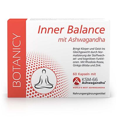 Inner Balance mit Ashwagandha Ksm-66 Kapseln 60 St