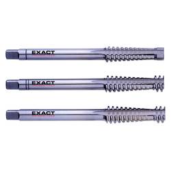 Exact 01744 Handgewindebohrer-Set 3teilig TR Tr28 5 mm Rechtsschneidend DIN 103 HSS 1 Set