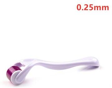Inspire Select 540 Titanium Microneedle Derma Roller Skin Care Roller For Face, Fine Lines, Acne Scars & Pore Care (0.2 0.25 0.3mm) white 0.25mm