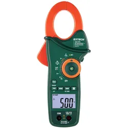 Extech, Multimeter, EX820A Stromzange digital IR-Thermometer CAT IV 600V Anzeige (Counts): 6000 (CAT IV 600V, Zangenstrommesser)