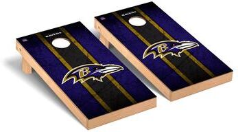 Skip's Garage Baltimore Ravens 2x4 Pro Cornhole Boards - V5