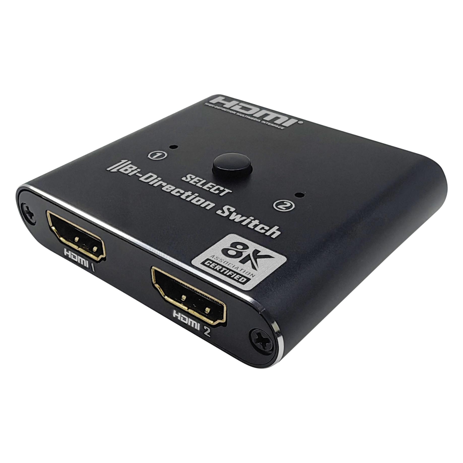 Maxtrack 1+2 Port HDMI-Switch 7680 x 4320 Pixel (CS39L)