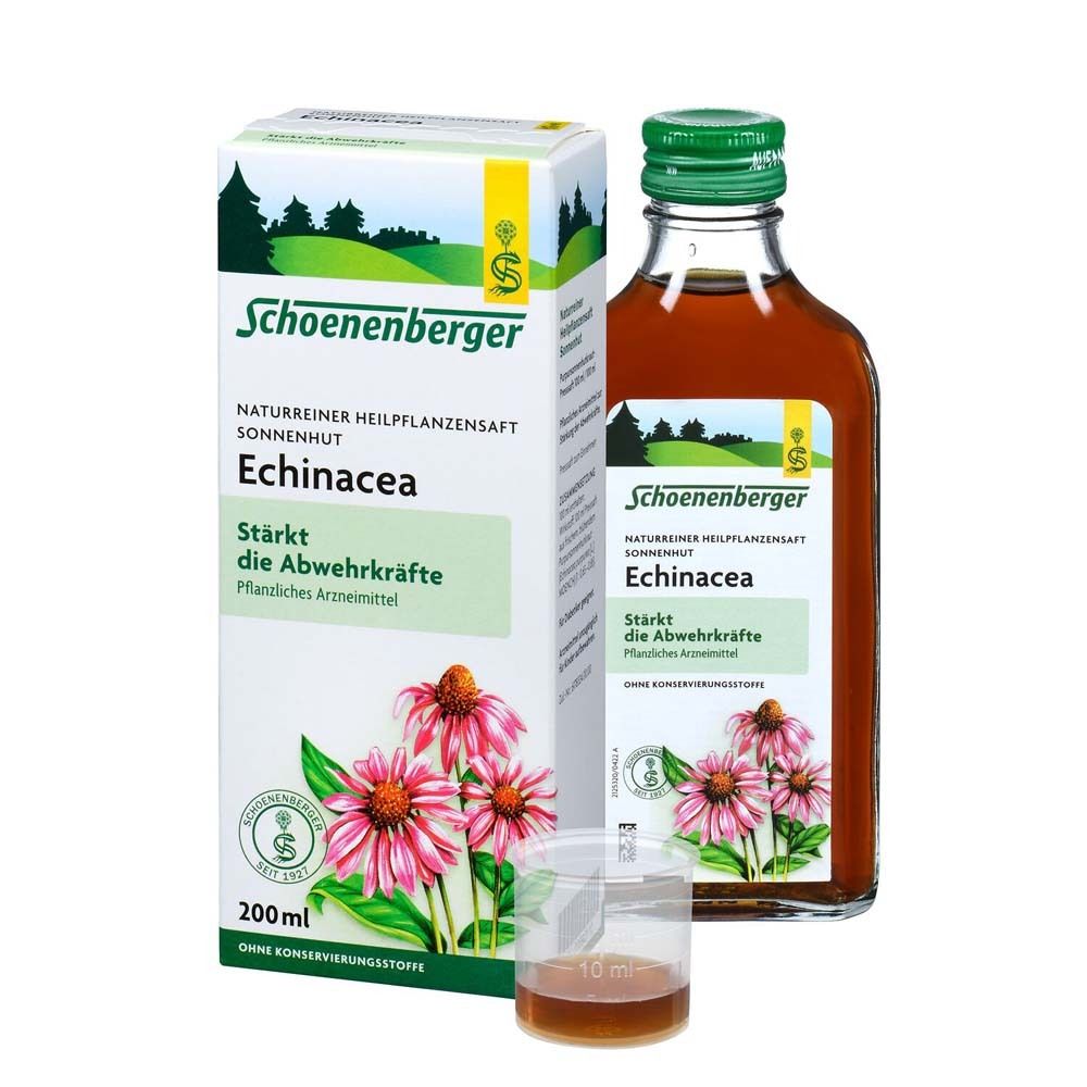 Echinacea Saft Sonnenhut Schoenenberger 200 ml