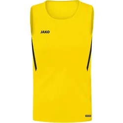 JAKO Challenge Tanktop Kinder citro/schwarz 152