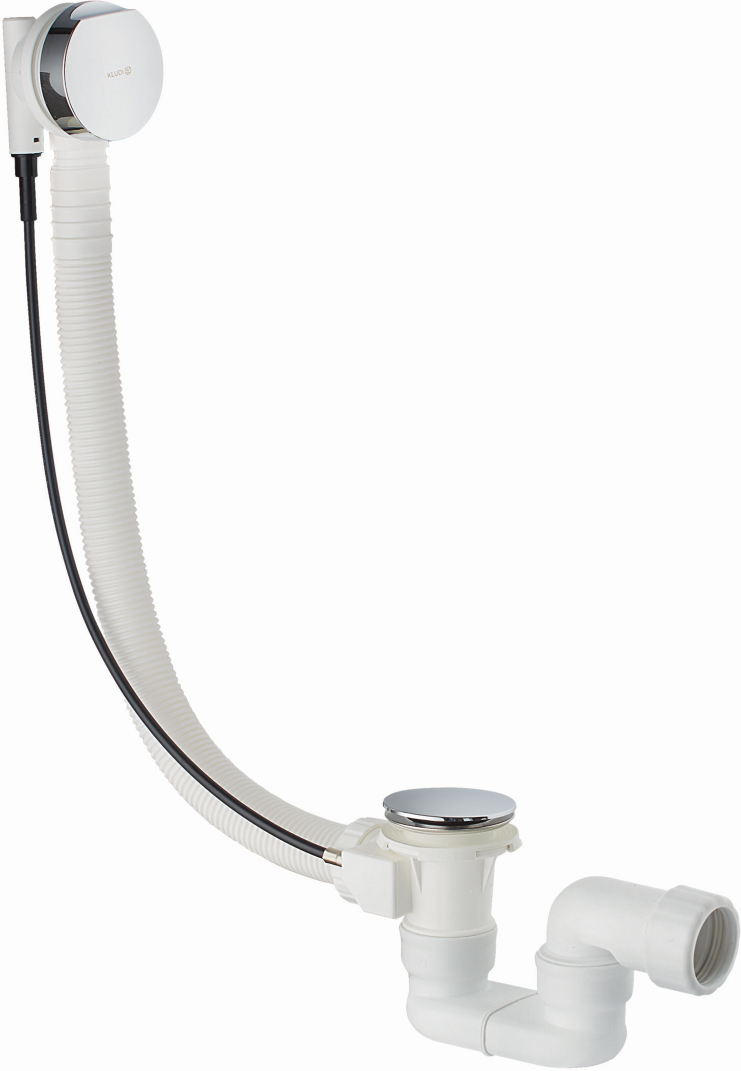 Kludi Kit vidage/trop-plein Rotexa 2000 2140705-00 chromé