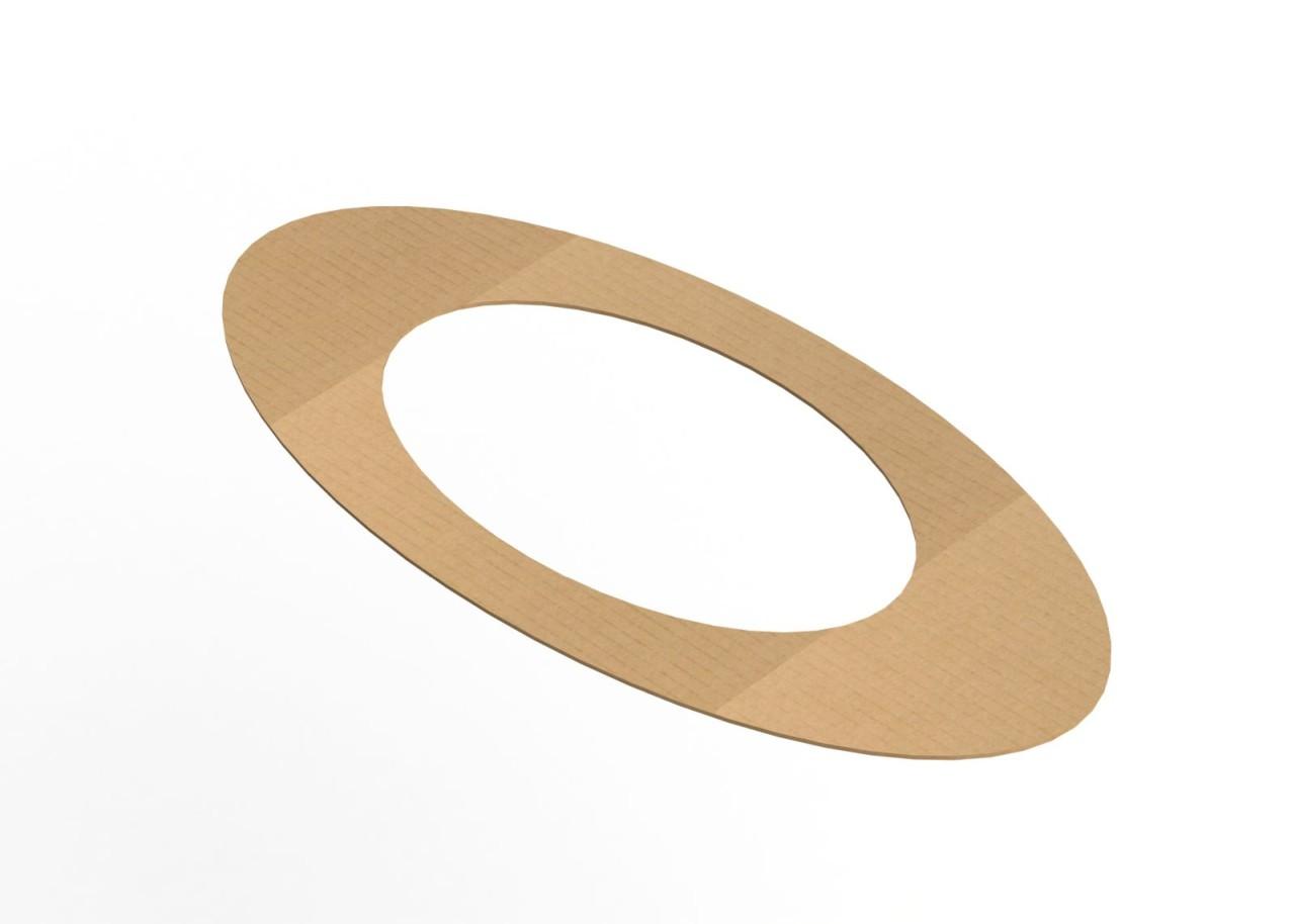 Hoesch kostenlose Schablone für LaSenia Badewanne 1700x750 Flach 170011L