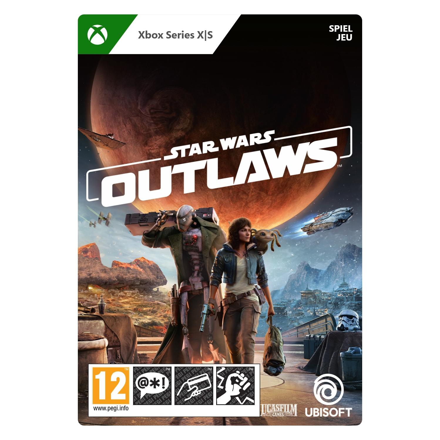 Microsoft Xbox Star Wars Outlaws Standard Edition Download Code (Xbox Series S, Xbox Series X) (G3Q-02317)