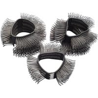 Bürstenband grob, gebogene Spitzen, Reinigungsbürste 23 mm