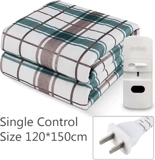 Uplift Curations Portable Electric Heated Blanket Adjustable Heated Mattress Blanket For Cozy Winter Warmth 47.2 59.1 Inches 110v Us