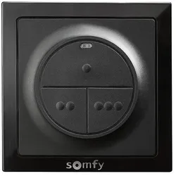 Somfy 1870560 Funkwandtaster 3-Kanal io - für Torantriebe und die Außenbeleuchtung