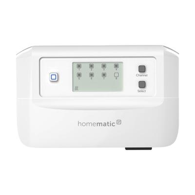 HOMEMATIC IP Smart-Home-Zubehör "Fußbodenheizungscontroller - 8 Kanäle, motorisch", weiß, B:14cm H:7,3cm T:18,4cm, Smart-Home-Stationen