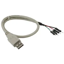 INLINE USB 2.0 Kabel A-Stecker/Pfostenstecker 0.4m Pfostenanschluss, 0,4m