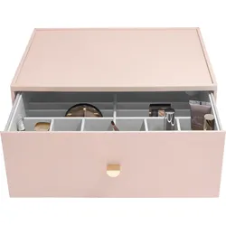 Stackers Kosmetik-Organizer supersize tief rosa mit Schublade
