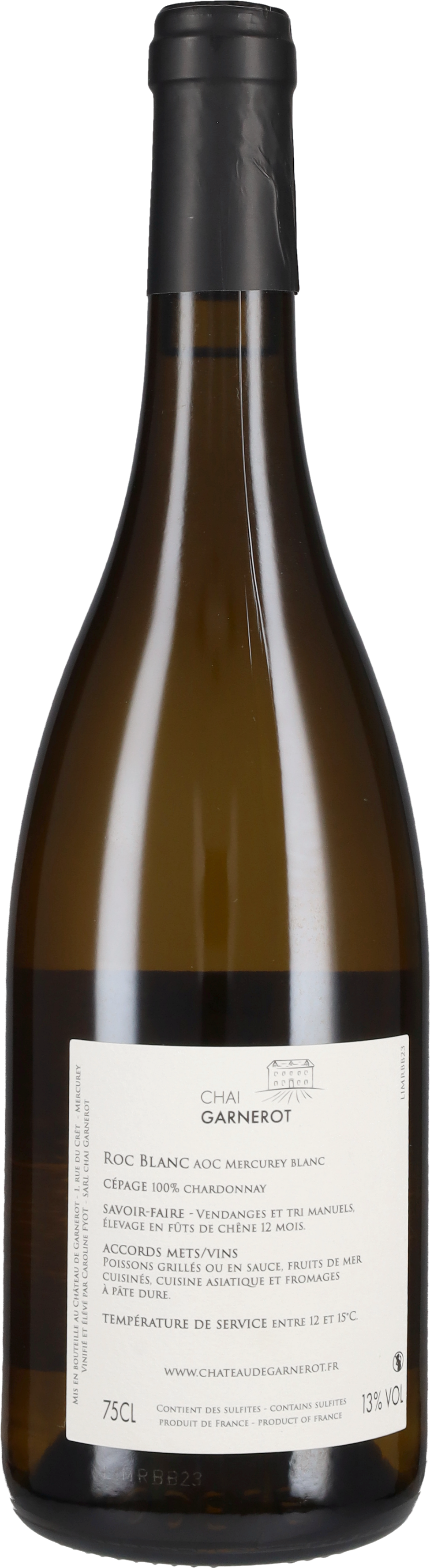Mercurey Blanc 'Roc Blanc' Chateau de Garnerot 2023
