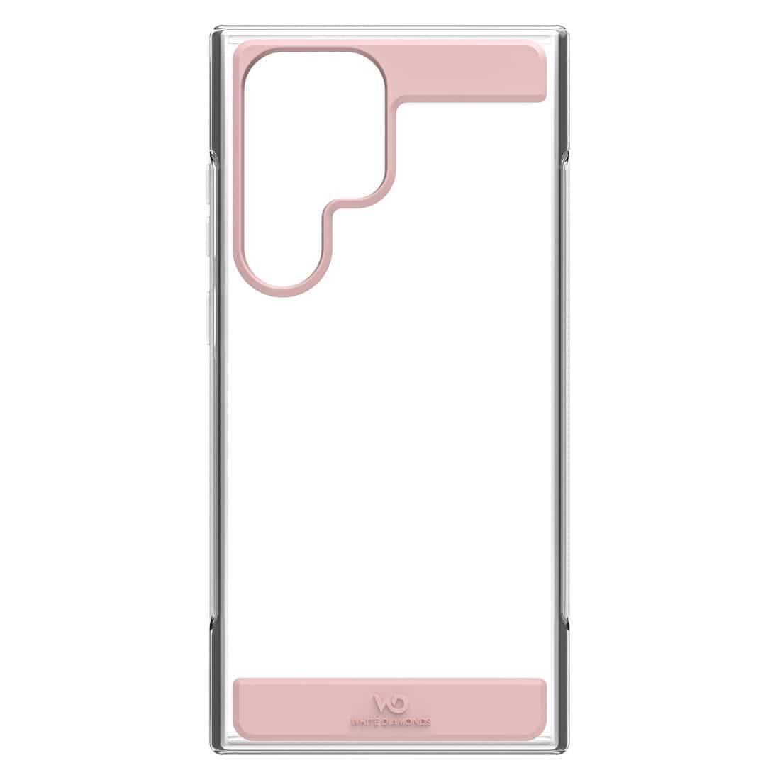 Hama 220414 Air Protection Cover für Samsung Galaxy S23 Ultra (Roségold, Transparent) 00220414