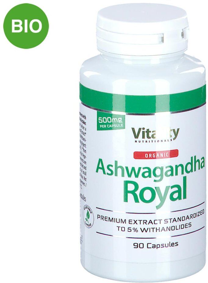 Ashwagandha Royal 500 Mg Bio+vegan Kapseln 90stk