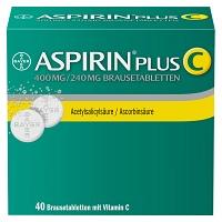 ASPIRIN plus C Brausetabletten 40 St