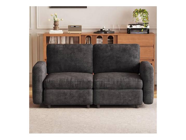 LuxusKollektion Schlafsofa Sofa Eckcouch Schlaffunktion Schlafcouch Direkte Reihe 2 Personen