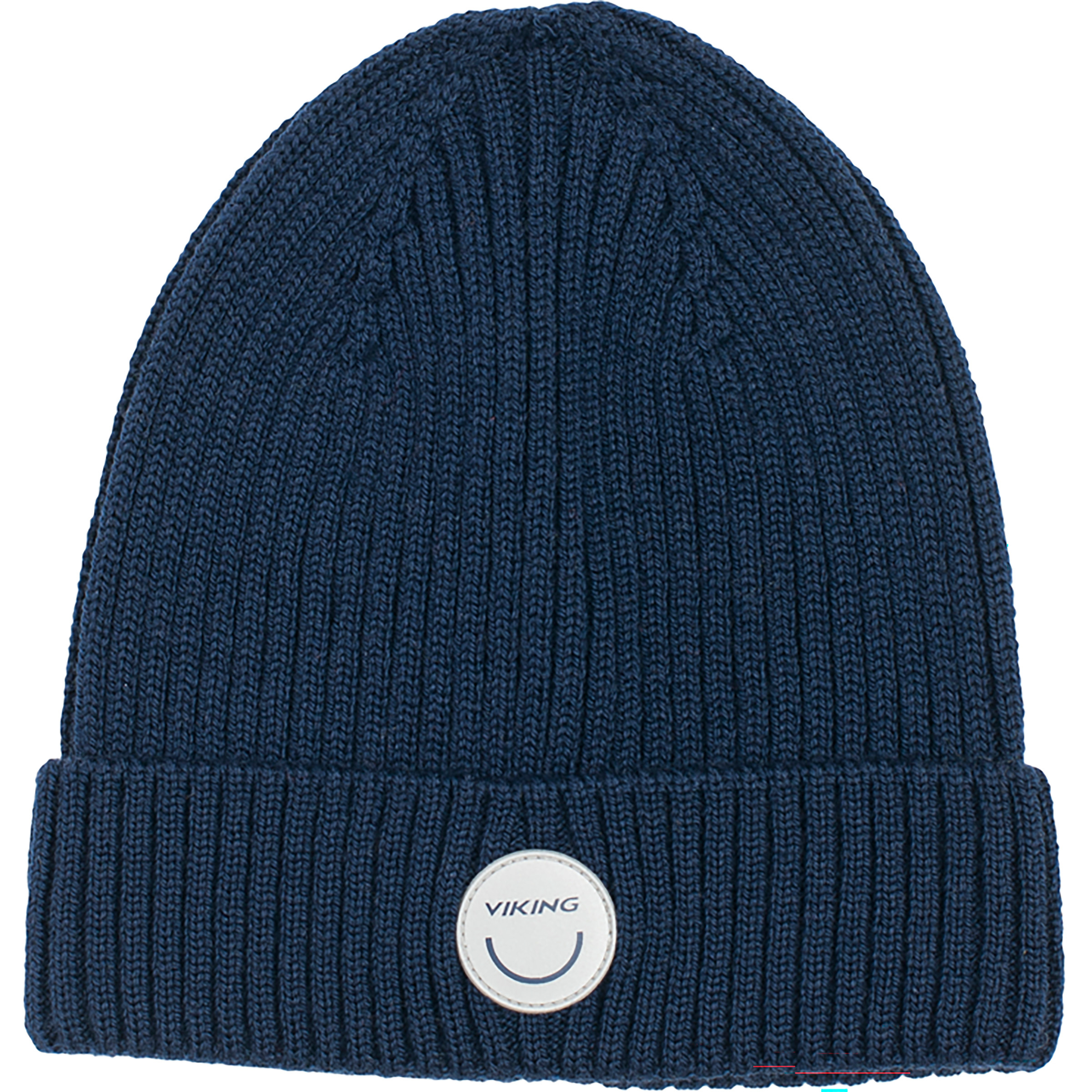 Viking Play Wool Rib Kinder Mützen & Beanies blau Größe 46 Trekking Hautfreundlich