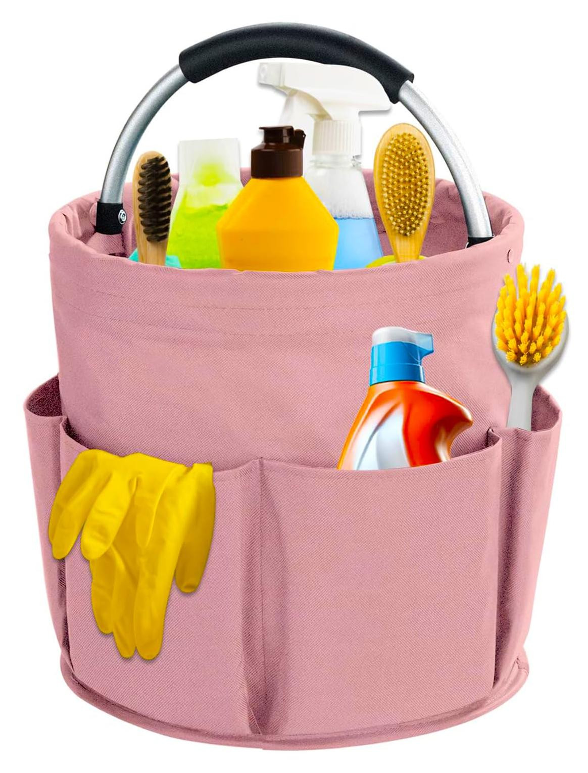 Dripio Opvouwbare opbergbox met handvatten, textiel, roze