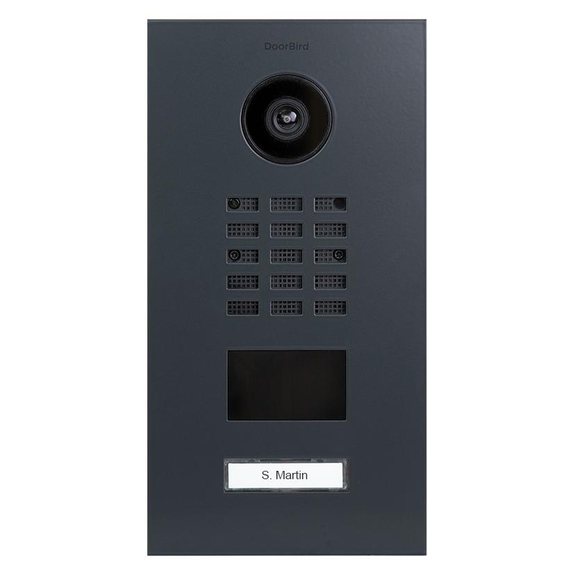 Doorbird D2201V IP Video Türsprechanlage Edelstahl V2A (Bluetooth Low Energie, Ethernet) (429639502)