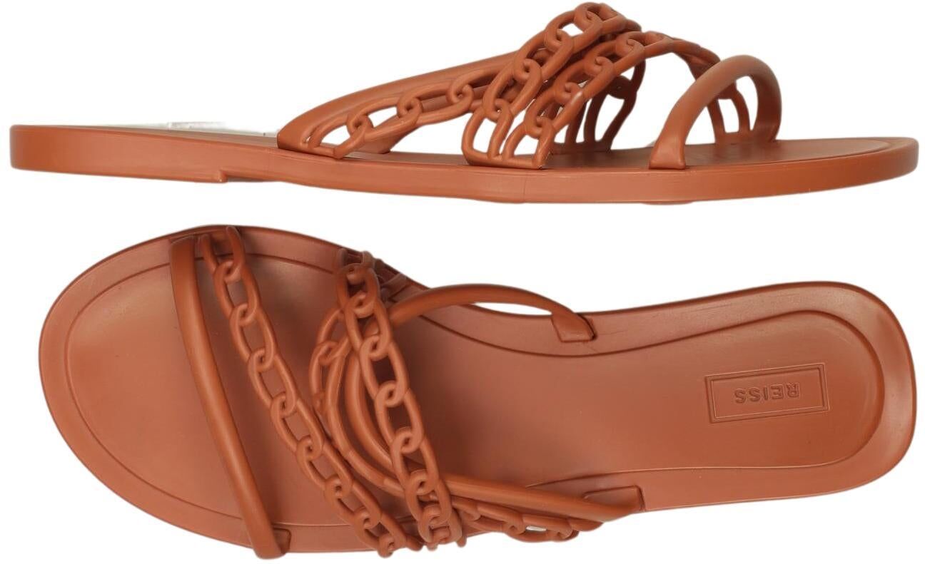 Reiss Damen Sandalen, Braun, Gr. EU 39, kein / Etikett - Second Hand
