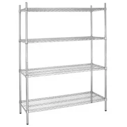 Vogue Vorratsregal aus Metall mit verstellbaren Einlegeböden 1525x1853x460mm
