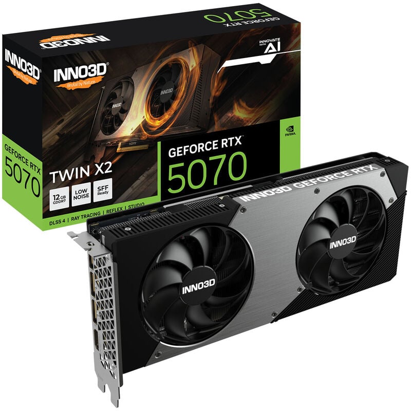 INNO3D GeForce RTX 5070 Twin X2, 12288 MB GDDR7
