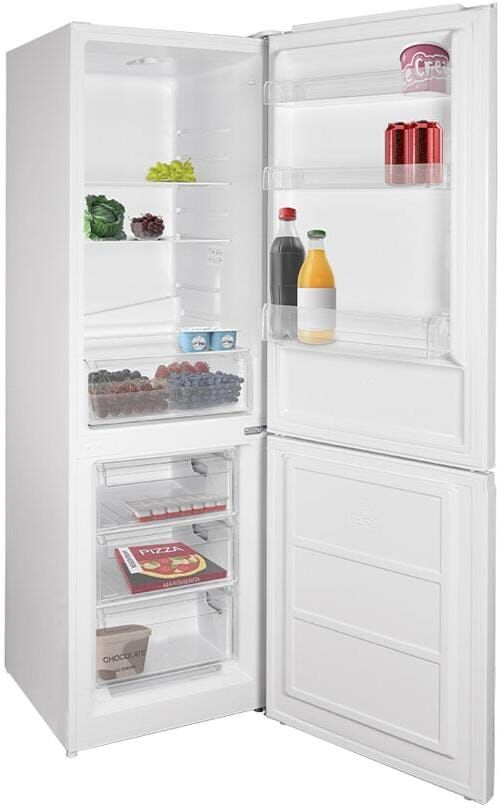 KIBERNETIK Kühl-/Gefrierkombination "KO315 C", Energieeffizienz: C, weiss (weiß), B:60cm H:186cm, Kühlschränke, Kühl-/Gefrierkombination weiß Einheitsgröße