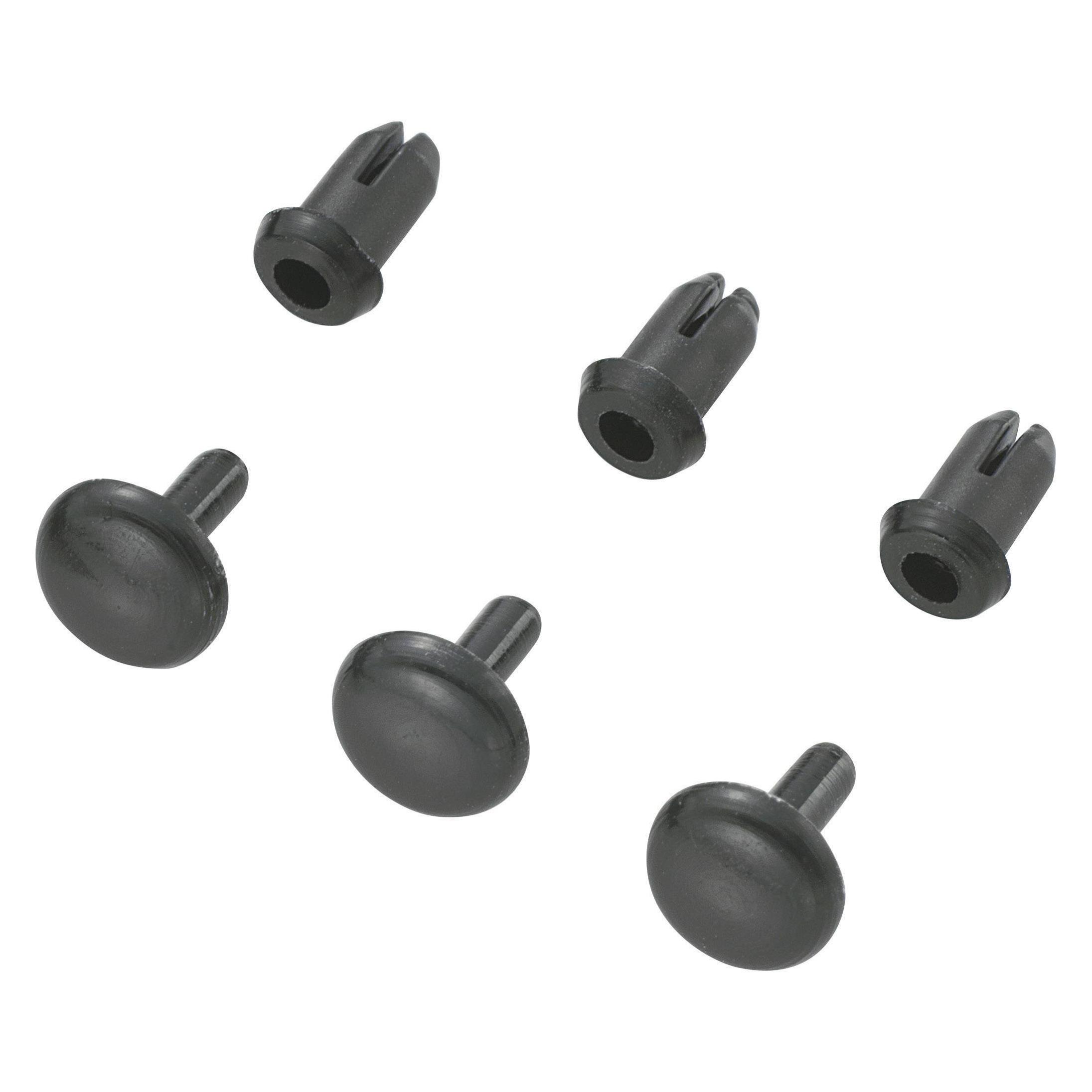 Tru Components TC-SRR-355K203 Spreizniete Loch-Ø 3mm Schwarz 1000St. (TC-10820808)