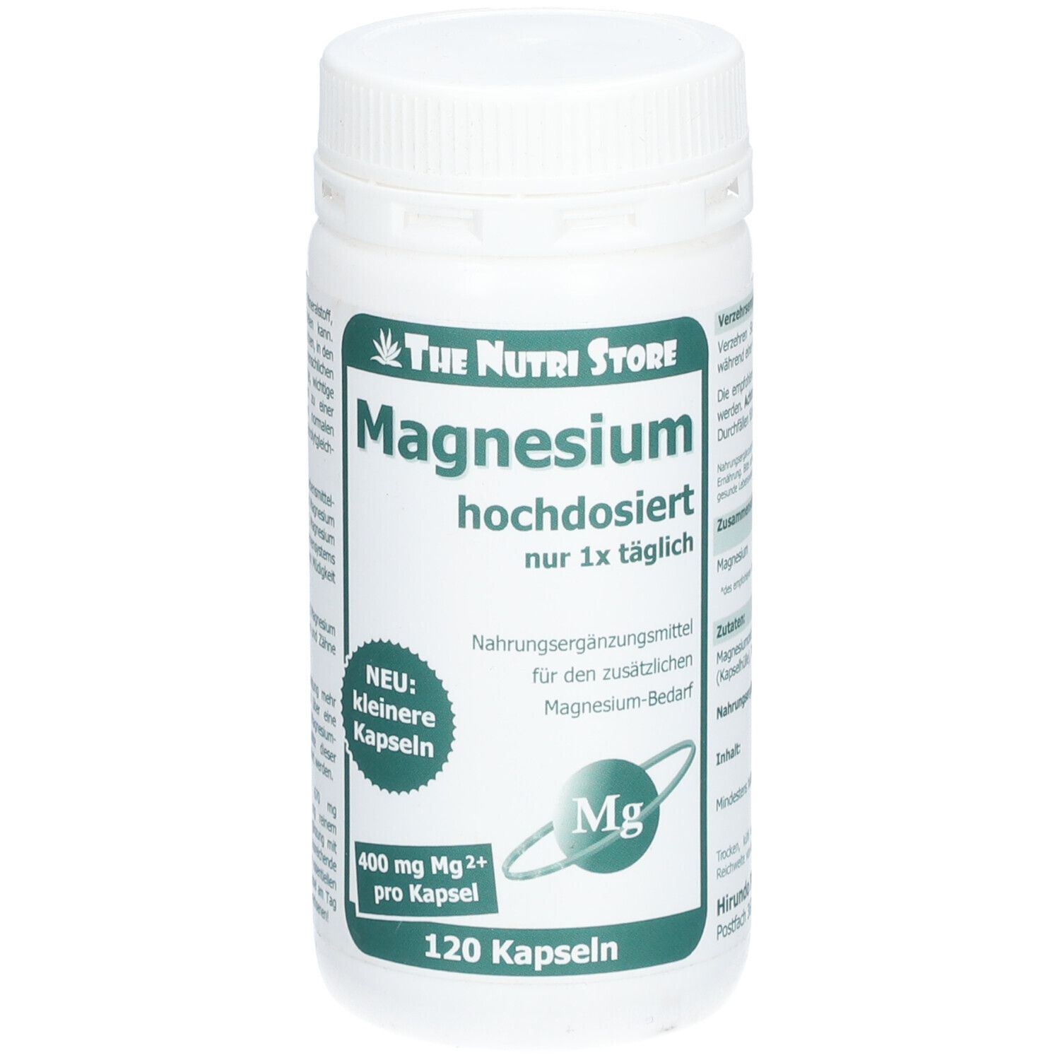 Magnesium 400 mg Kapseln 120 St