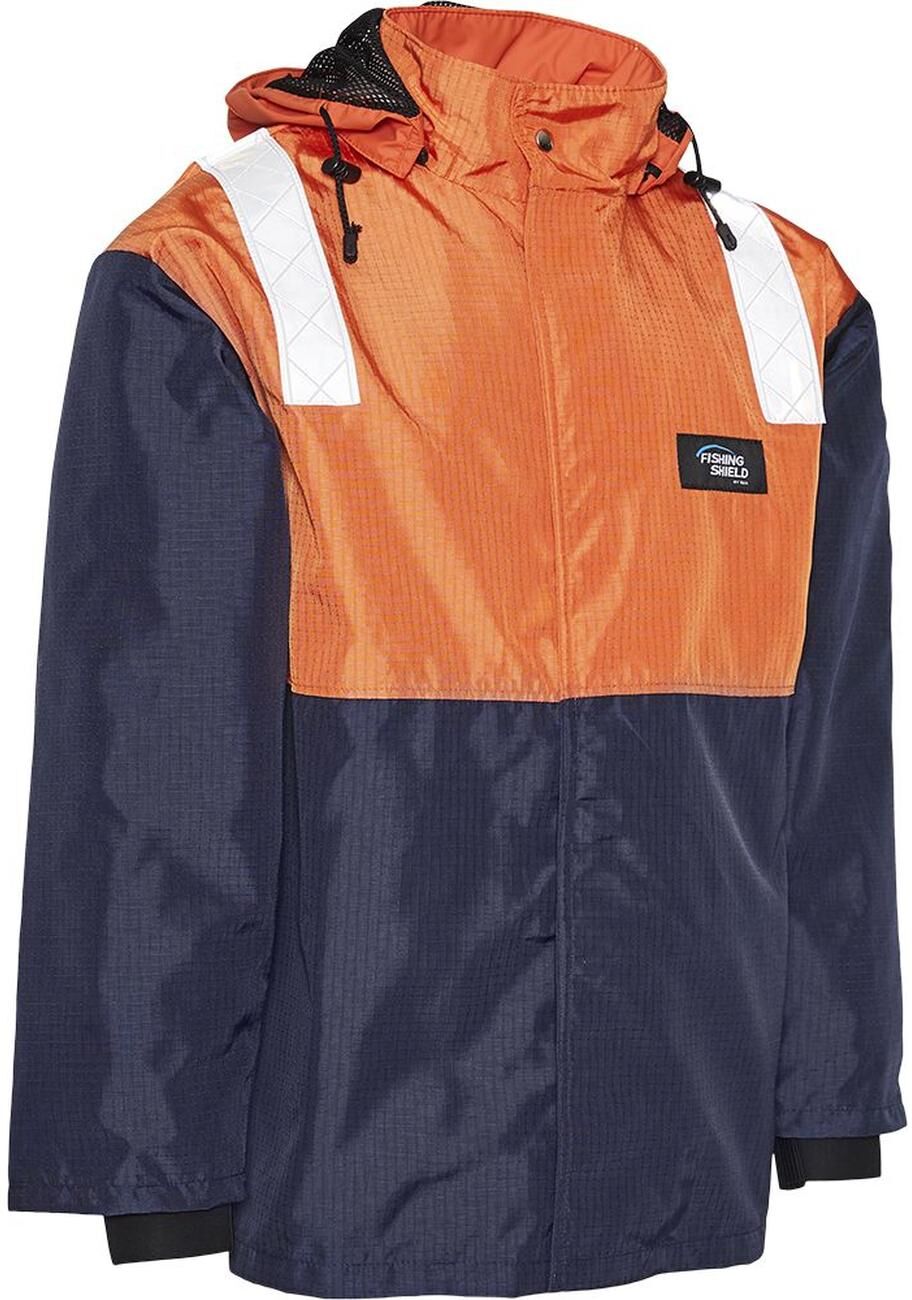 Elka 126002 Fishing Shield Jakke Orange/navy L