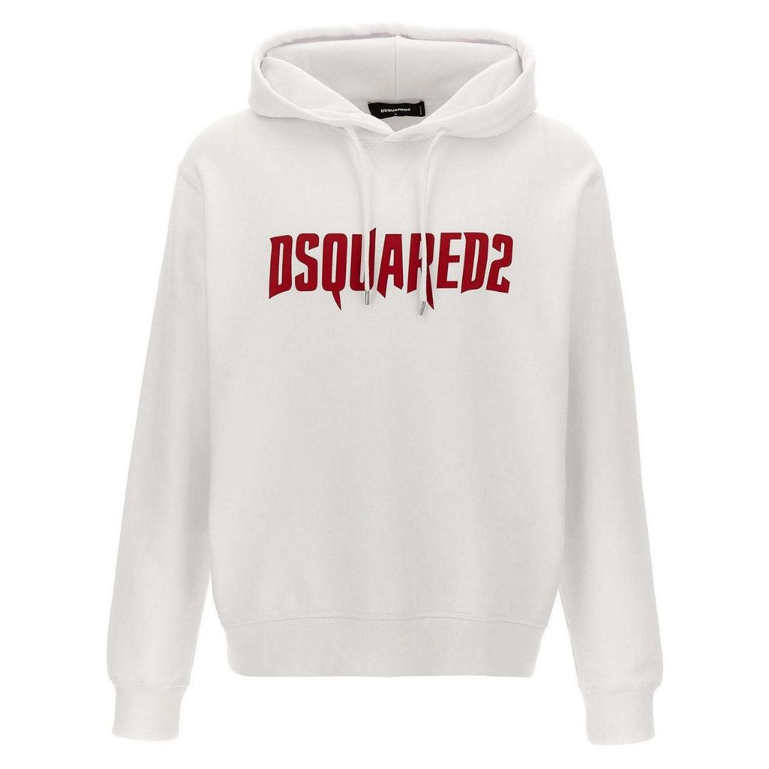 Dsquared2 Horror Logo Witte Hoodie
