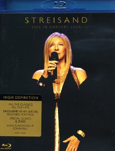Barbra Streisand - Barbra Streisand - Live in Concert 2006 [Blu-ray] - Preis vom 09.10.2026 07:28:09 h