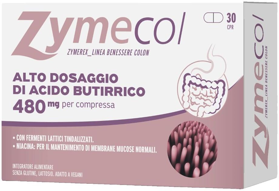WILCO FARMA Srl SU Zymecol, 30 Compresse
