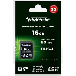 Voigtländer High-Speed SDHC 16GB UHS-I
