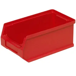 BRB Profi Sichtboxen LB5 100 x 75 x 175 mm, rot - 40 Stück