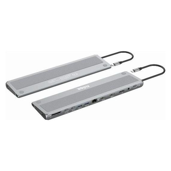 Nilox Docking Usbc Universal Stand 13in1 (USB-C, 13 Ports) (NXDSUSBC11)