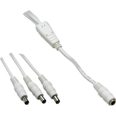 VOLTCRAFT 072981C Niedervolt-Anschlusskabel Niedervolt-Buchse - Niedervolt-Stecker 5.5 mm 2.1 mm 5.5 mm 2.1 mm 0.35 m 1 St.