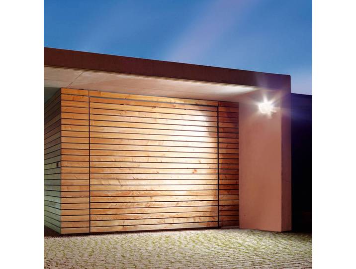 STEINEL LED-Außenstrahler LS 300, schwarz, Metall IP44 300, schwarz, Aluminium, LED Außenleuchte