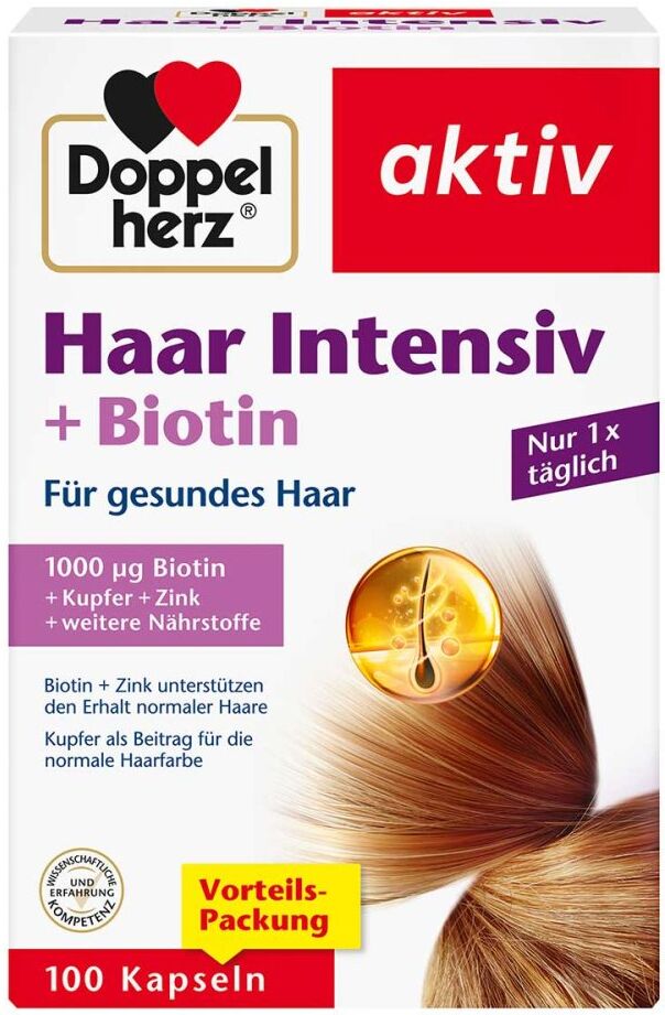 Doppelherz Haar Intensiv+Biotin Kapseln