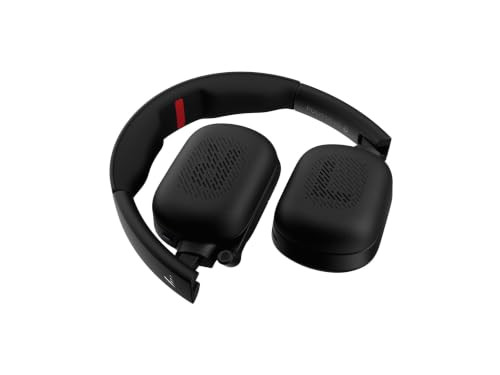 HP Poly Focus 625 Fold On-Ear Headset - Zwart