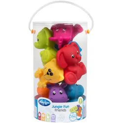 playgro - Geschenkset Badespielzeug Dschungeltiere