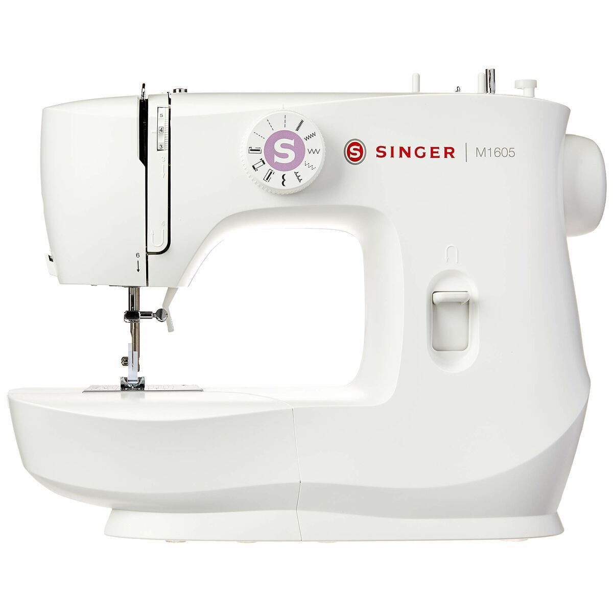 Singer M1605 elektrische naaimachine wit
