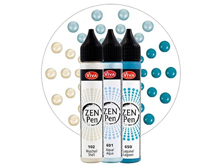 Viva Decor - Zen-Pen Set 3 - dag aan zee